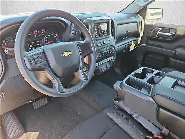 New 2026 Chevrolet Silverado 1500 Custom w/ Turbomax Blackout Package AWD/4WD image 3