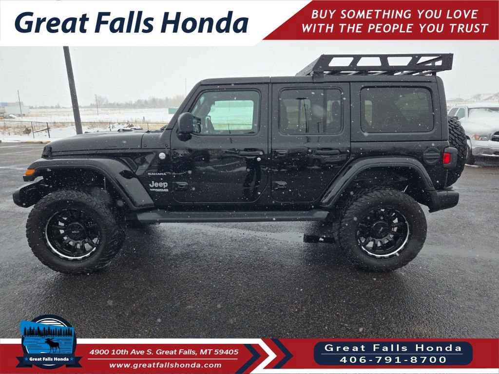 Used 2021 Jeep Wrangler Unlimited Sahara w/ Cold Weather Group image 4