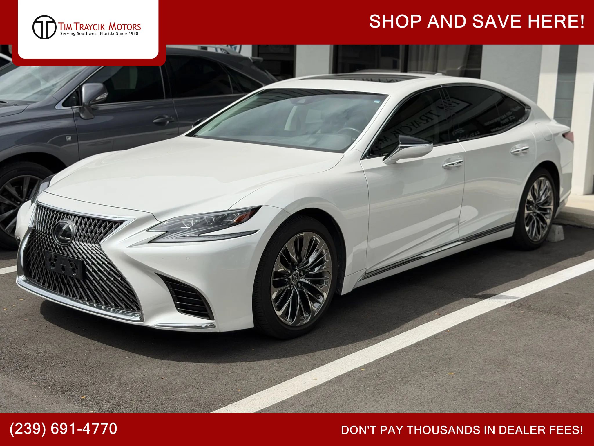 Used 2020 Lexus LS 500 w/ Accessory Package (Z2) image 1