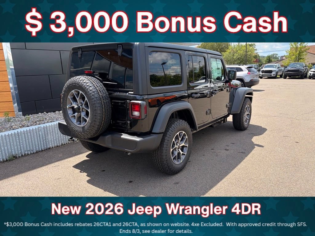 New 2026 Jeep Wrangler Unlimited Sport AWD/4WD image 5