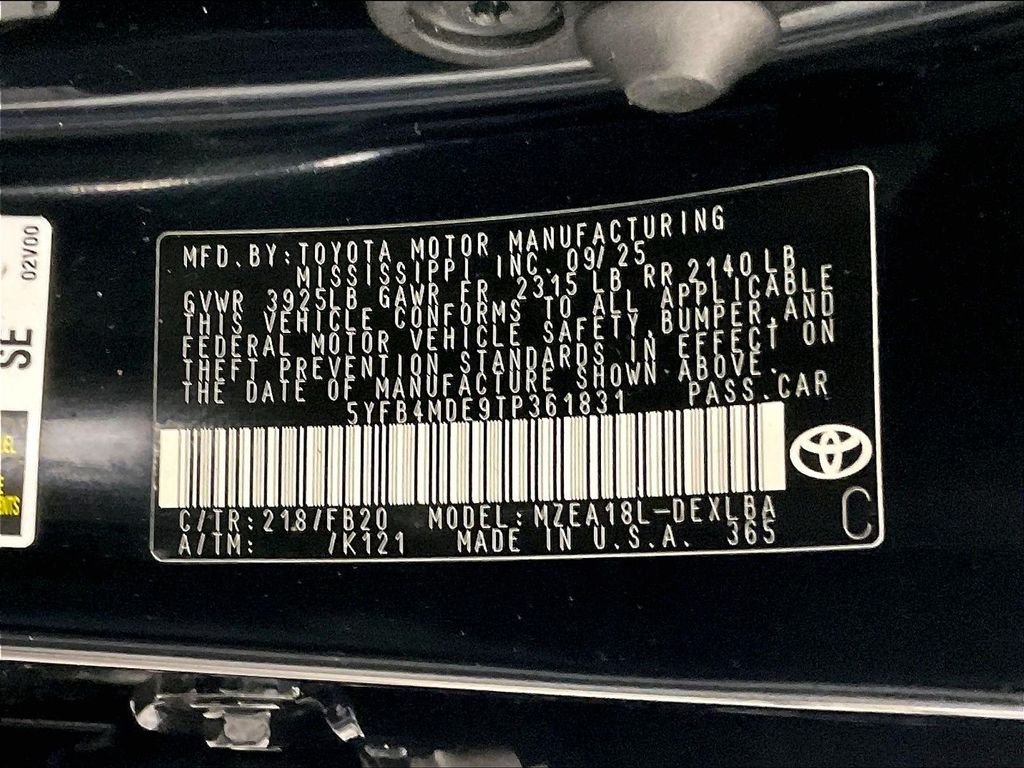 Certified 2026 Toyota Corolla LE FWD image 34
