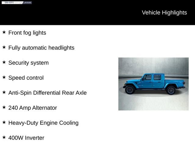 Used 2021 Jeep Gladiator Overland w/ Dual Top Group image 29