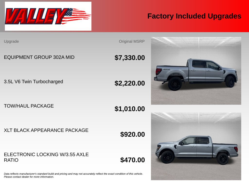 New 2026 Ford F150 XLT w/ Equipment Group 302A MID AWD/4WD image 4