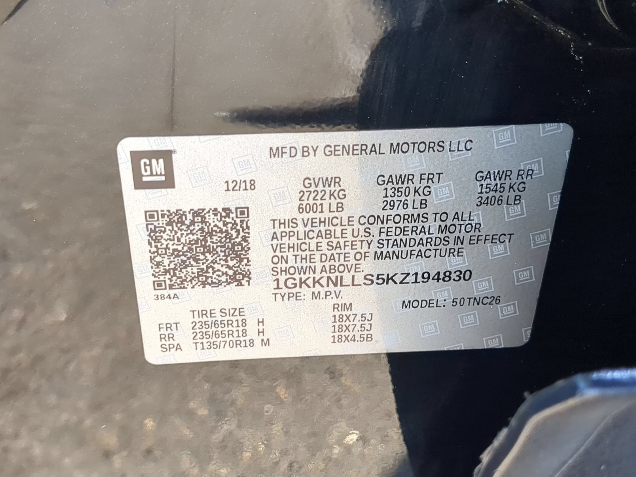 Certified 2019 GMC Acadia SLE w/ Driver Alert Package I FWD image 32