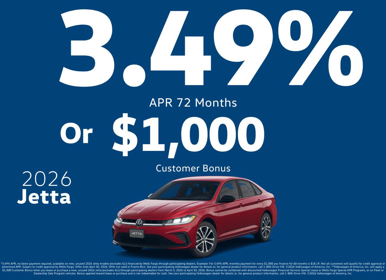 New 2026 Volkswagen Jetta SE image 3