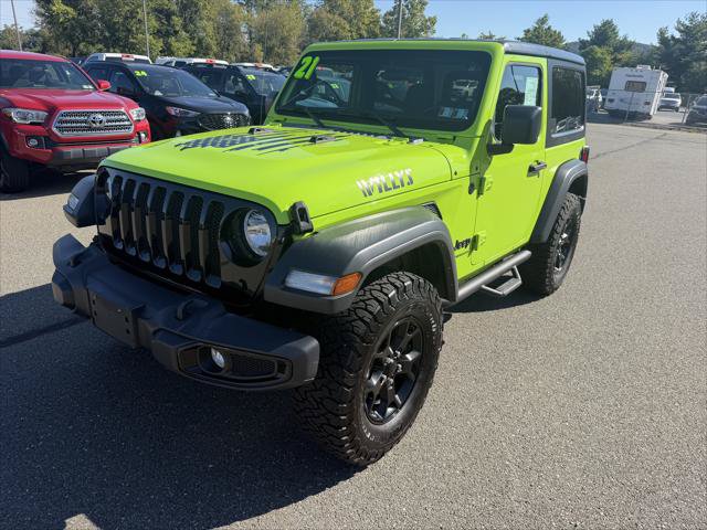 Certified 2021 Jeep Wrangler Sport AWD/4WD image 1
