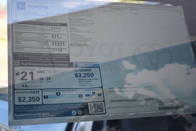 New 2026 Toyota Tacoma SR5 AWD/4WD image 14