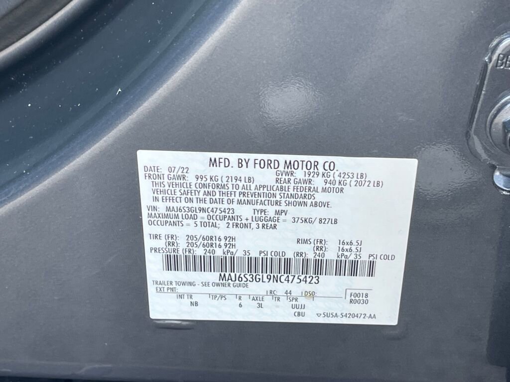 Used 2022 Ford EcoSport SE w/ SE Convenience Package image 36