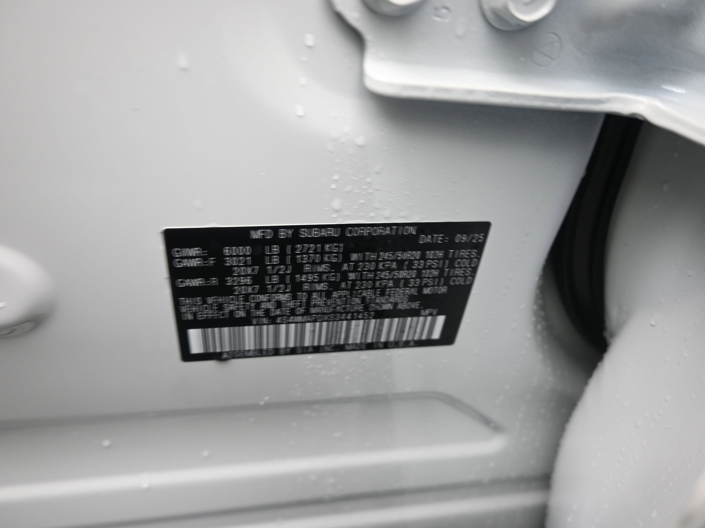 New 2025 Subaru Ascent Limited image 10