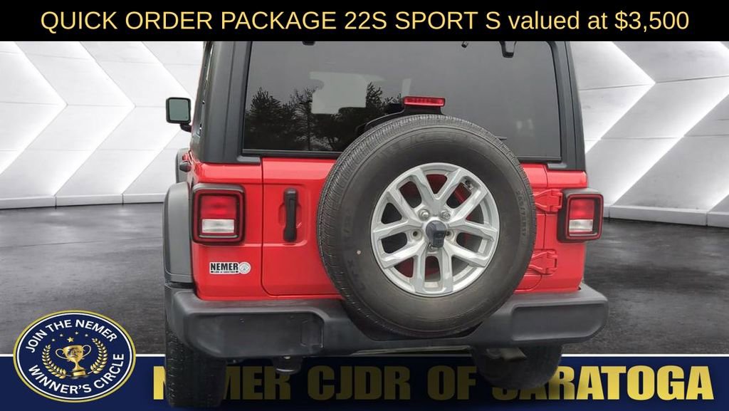 Used 2023 Jeep Wrangler Sport S video 2
