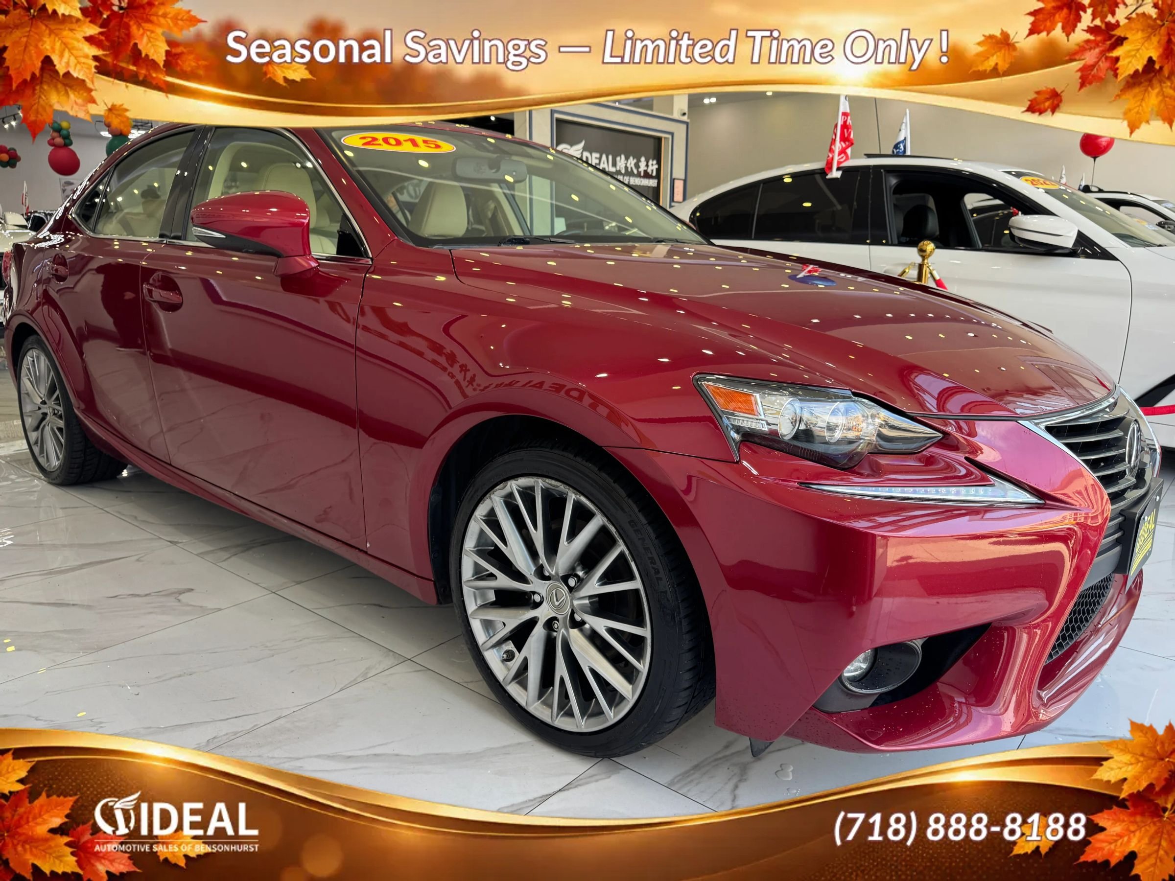 Used 2015 Lexus IS 250 AWD w/ Navigation System Package image 1