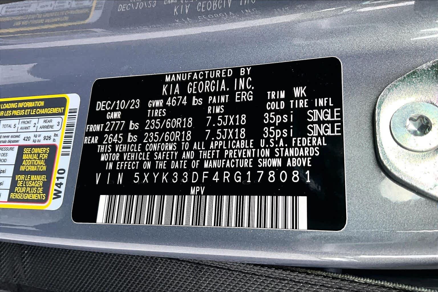 Used 2024 Kia Sportage EX FWD image 36