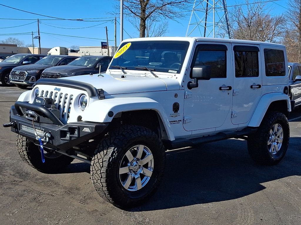 Used 2015 Jeep Wrangler Unlimited Sahara w/ Dual Top Group image 9