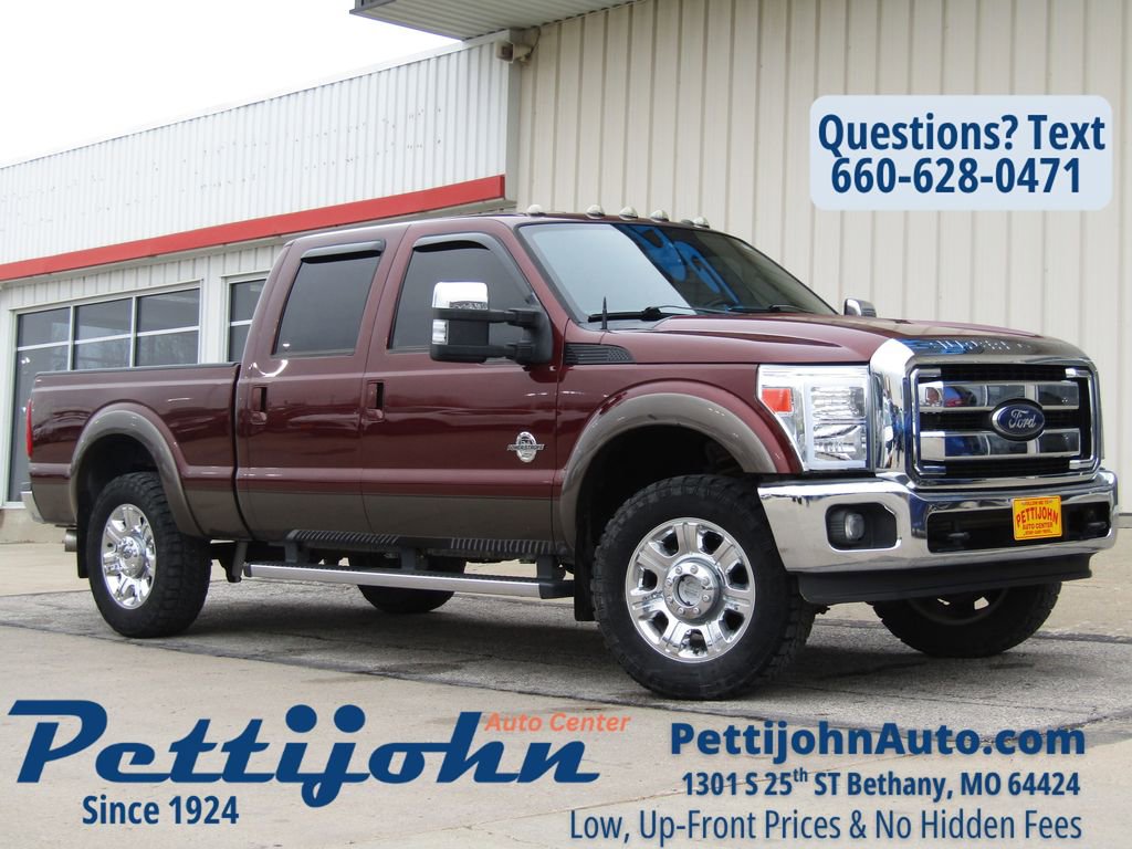 Used 2015 Ford F250 Lariat w/ Chrome Package image 1