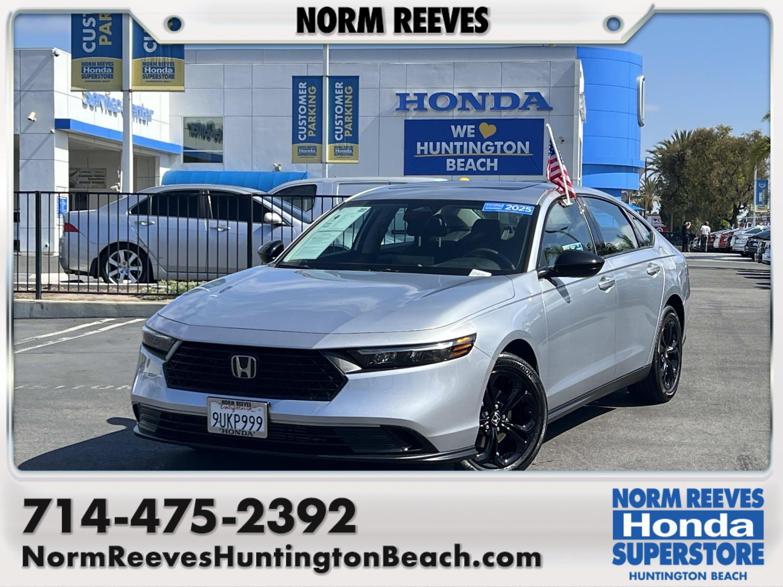 Certified 2025 Honda Accord SE