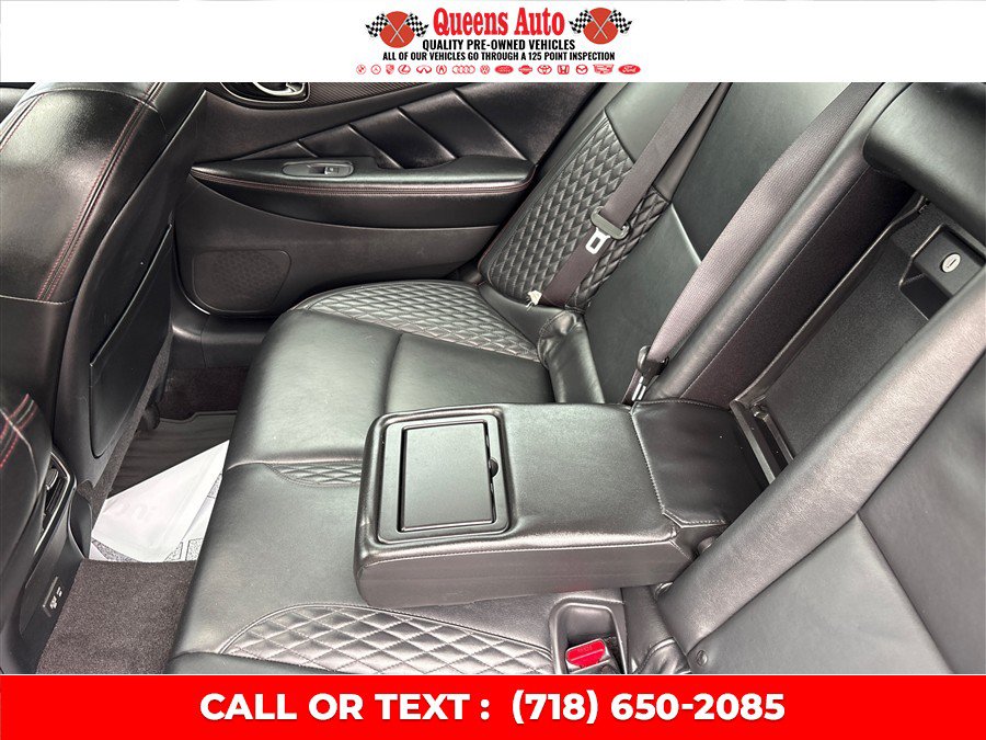 Used 2021 INFINITI Q50 Red Sport 400 w/ Cargo Package RWD image 11