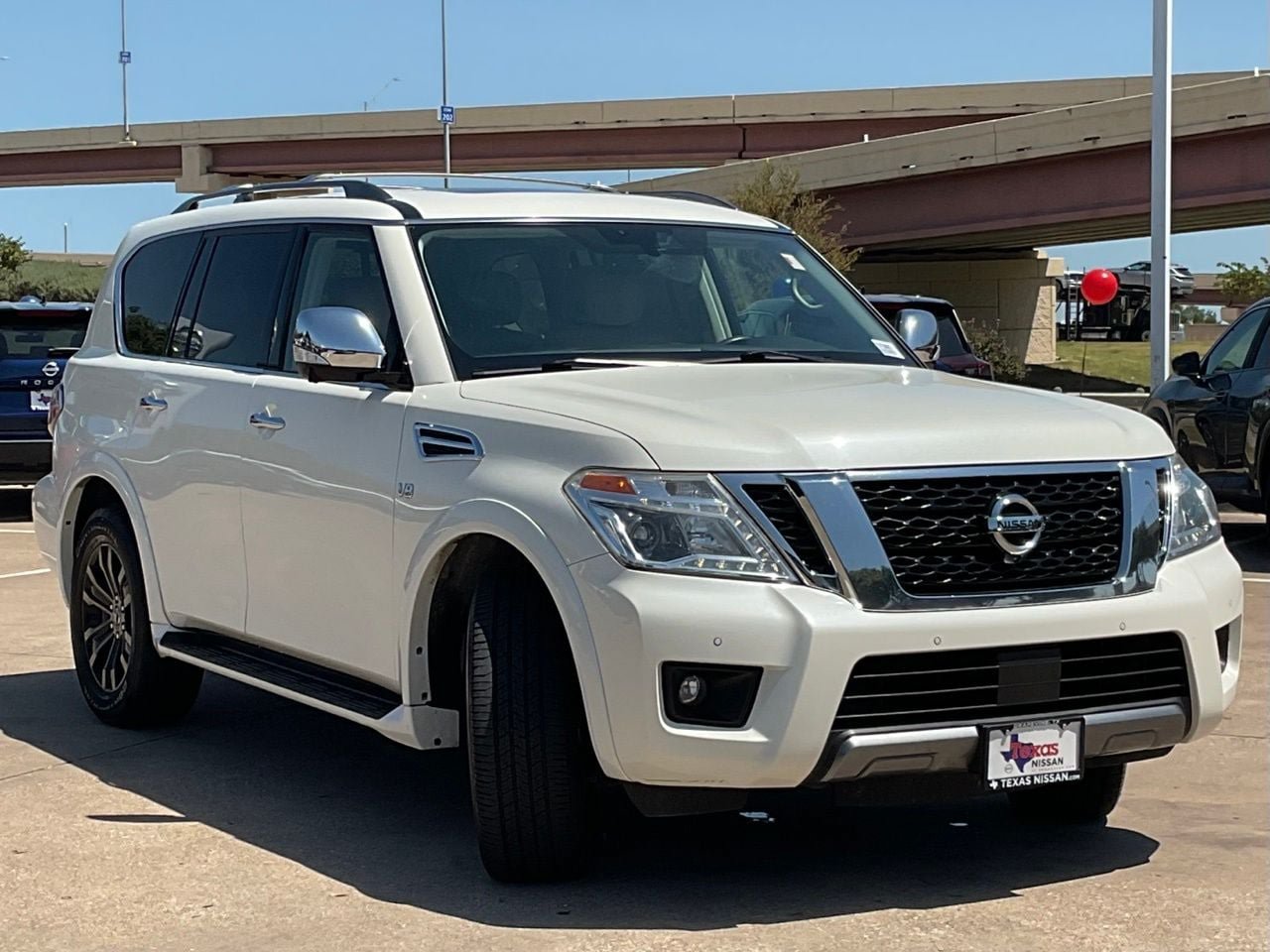 Used 2019 Nissan Armada Platinum w/ Captain's Chairs Package AWD/4WD image 3