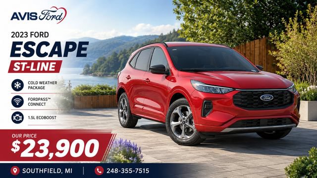 Used 2023 Ford Escape ST-Line AWD/4WD image 1