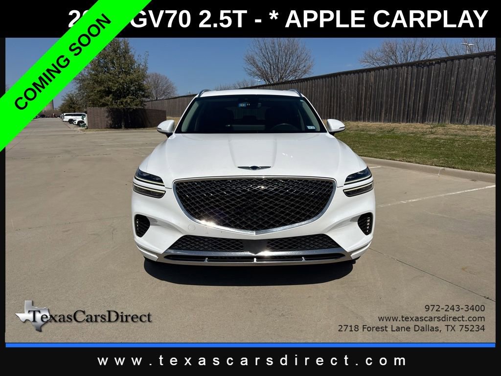Used 2022 Genesis GV70 2.5T w/ Select Package image 2