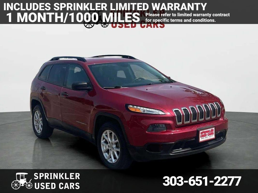 Used 2016 Jeep Cherokee Sport