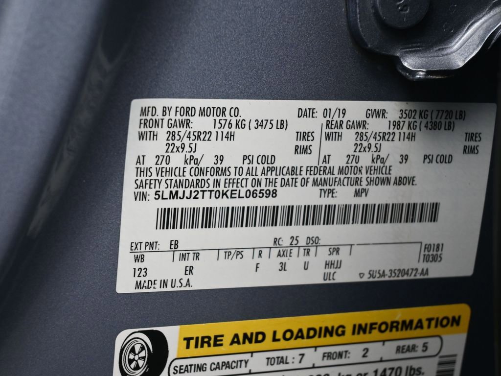 Used 2019 Lincoln Navigator Black Label w/ Cargo Package image 21