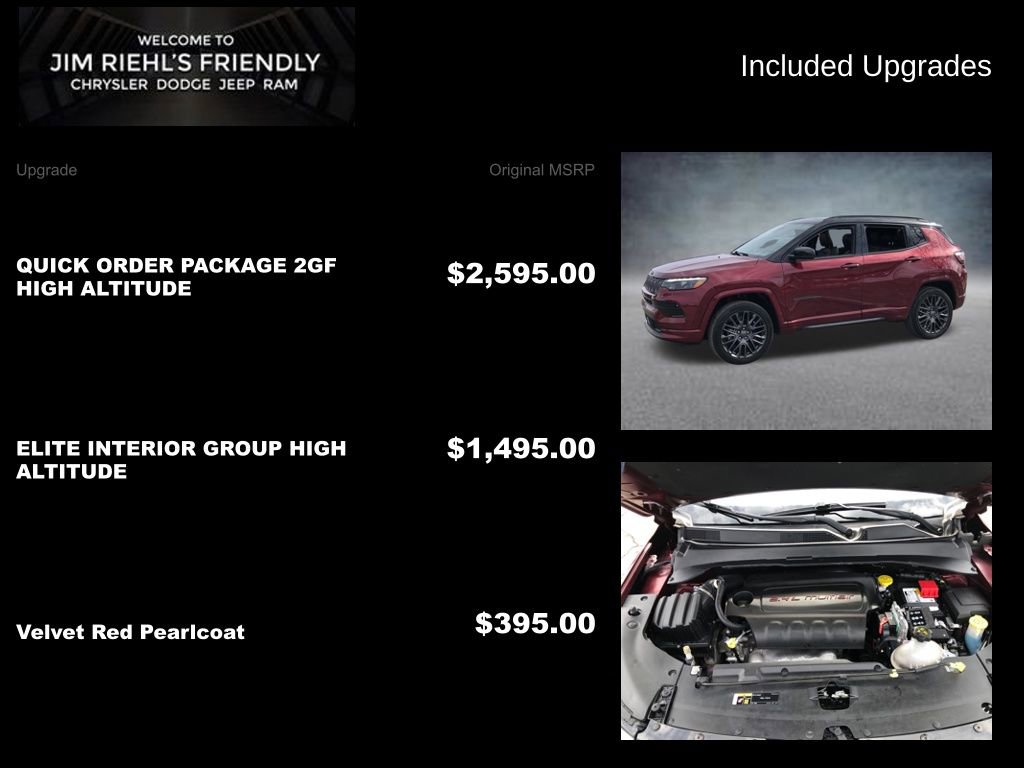 Certified 2022 Jeep Compass High Altitude image 10