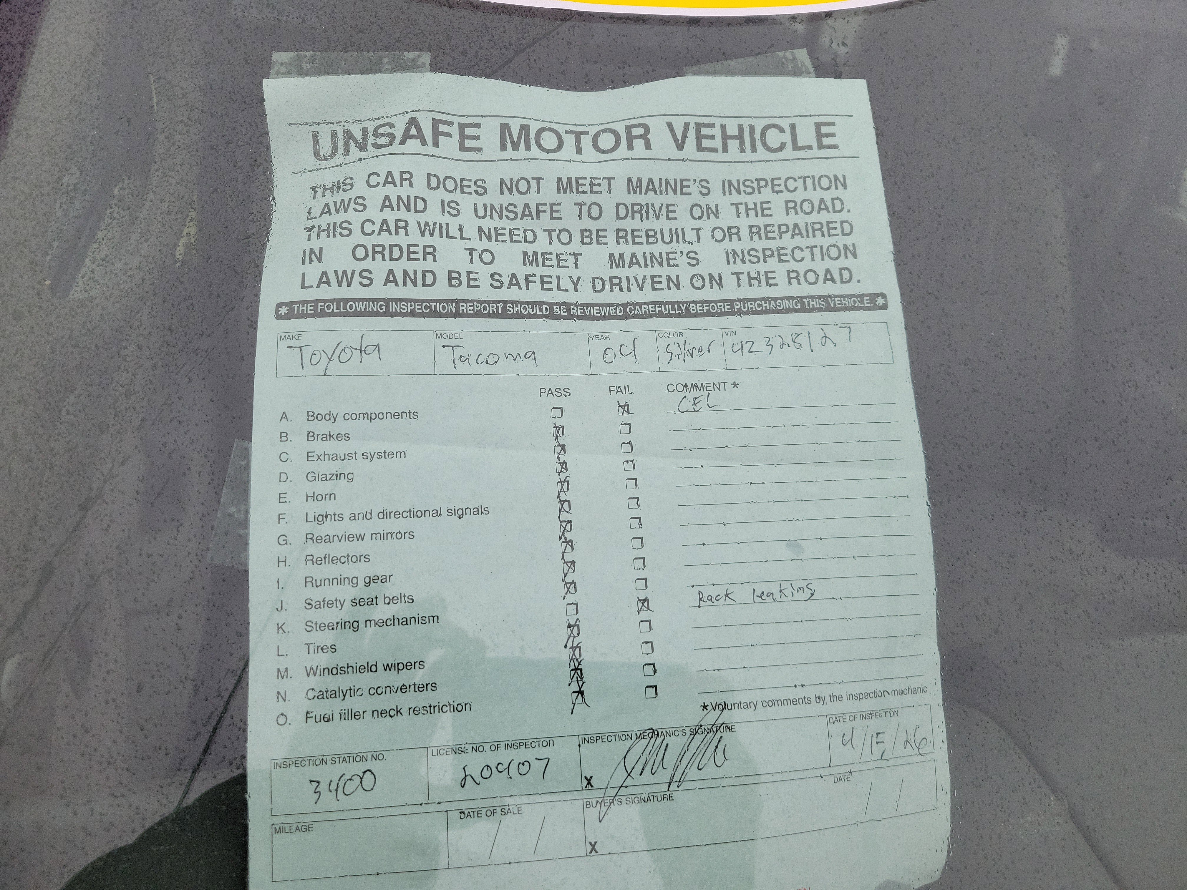 Used 2004 Toyota Tacoma 2WD Regular Cab image 9