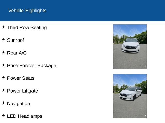 Used 2022 Honda Odyssey Elite image 2