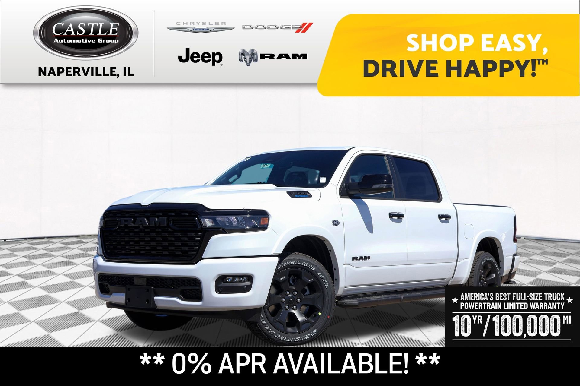 New 2026 RAM 1500 4x4 Crew Cab