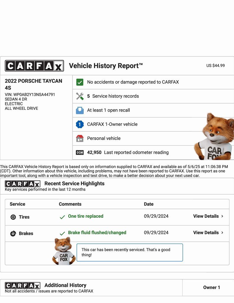 Used 2022 Porsche Taycan 4S image 22