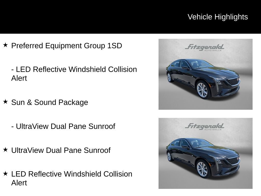 Used 2025 Cadillac CT5 Premium Luxury w/ Sun And Sound Package AWD/4WD image 9