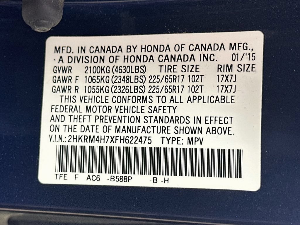 Used 2015 Honda CR-V EX-L image 38