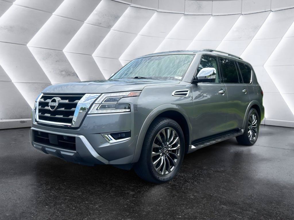 Used 2024 Nissan Armada Platinum w/ Captain's Chairs Package RWD image 3