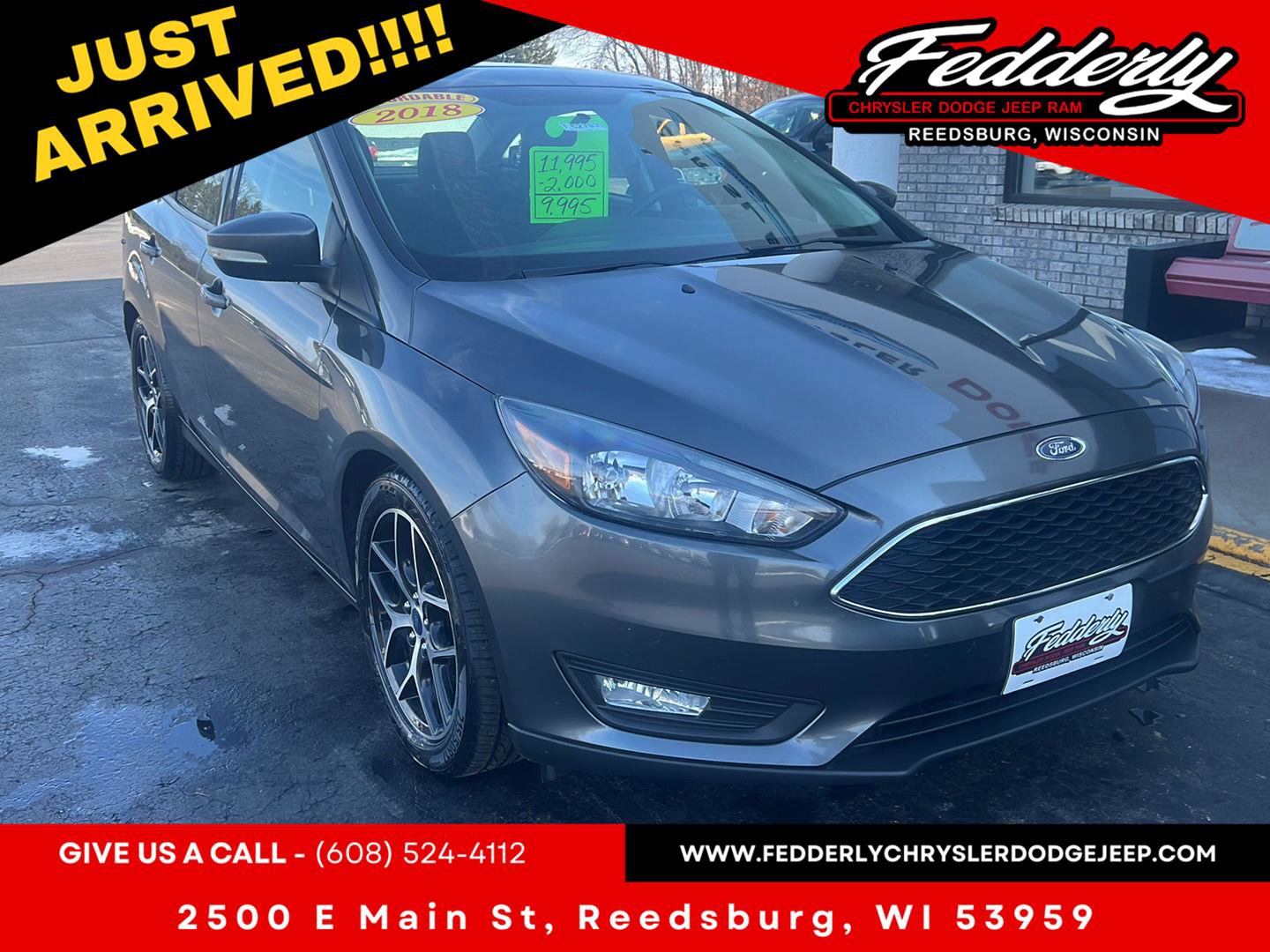 Used 2018 Ford Focus SEL w/ Cold Weather Package image 1