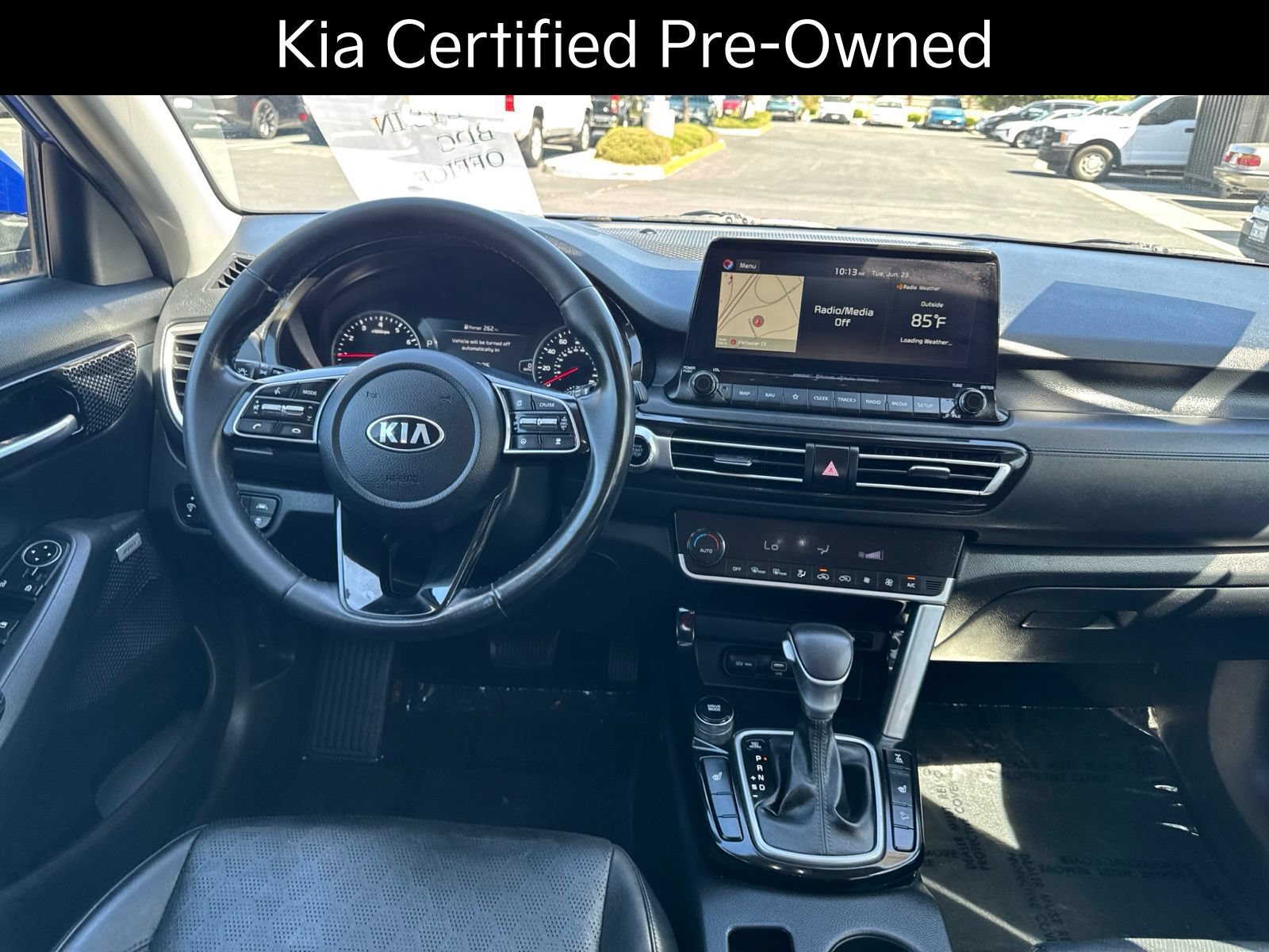 Certified 2021 Kia Seltos SX w/ SX Sunroof Package AWD/4WD image 21