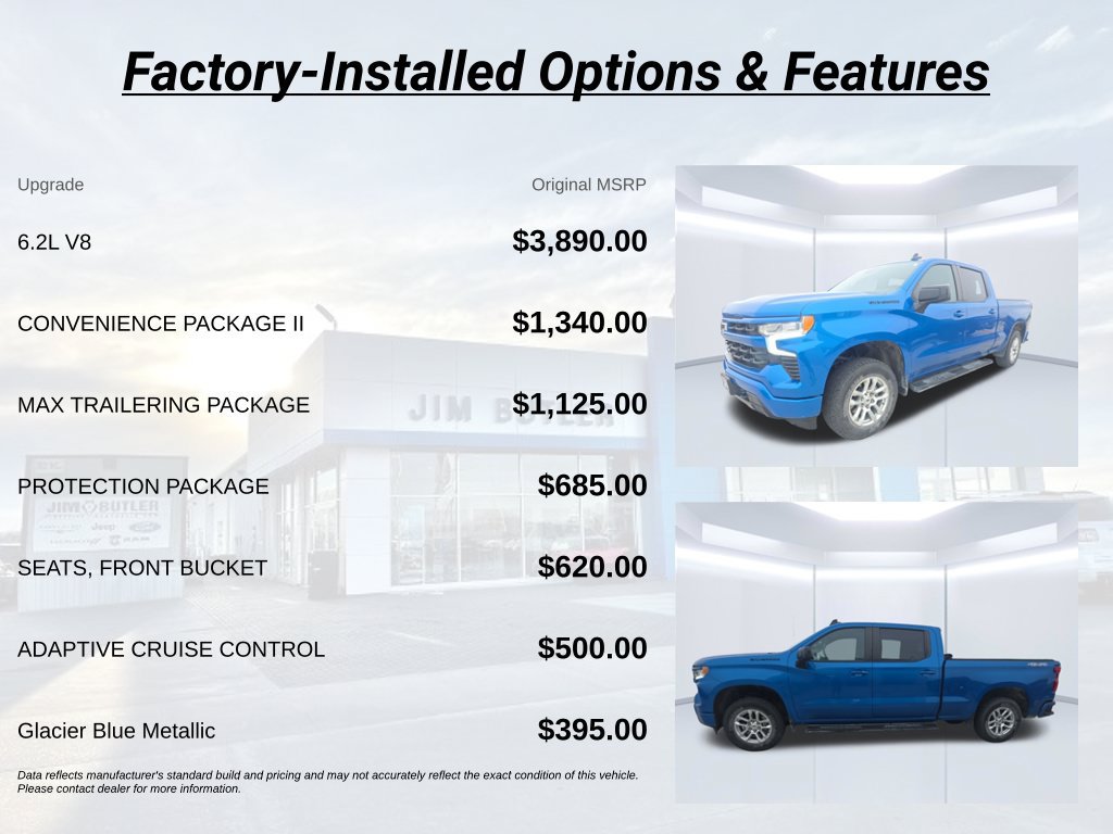 Used 2023 Chevrolet Silverado 1500 RST w/ Convenience Package II AWD/4WD image 3
