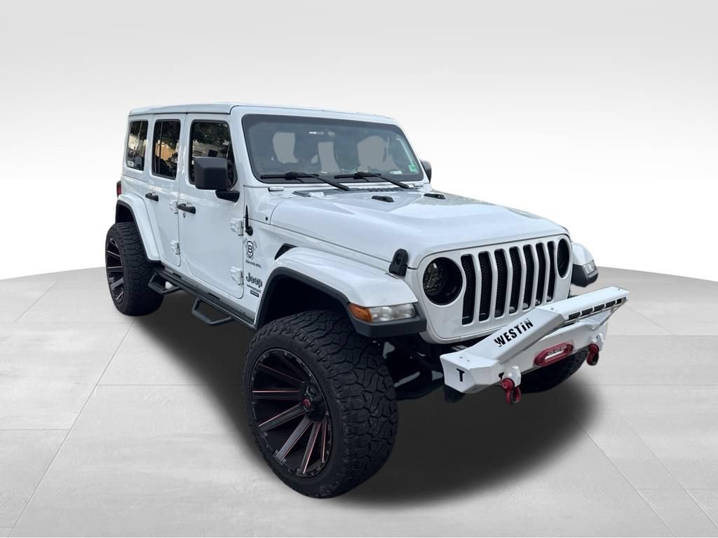 Used 2020 Jeep Wrangler Unlimited Sahara w/ Uconnect 4C Nav & Sound Group AWD/4WD image 11