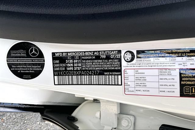Certified 2023 Mercedes-Benz EQS 450+ 4MATIC Sedan image 28