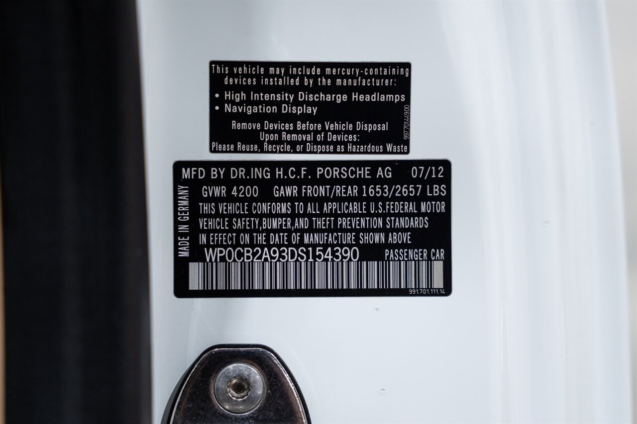 Used 2013 Porsche 911 Carrera S RWD image 30