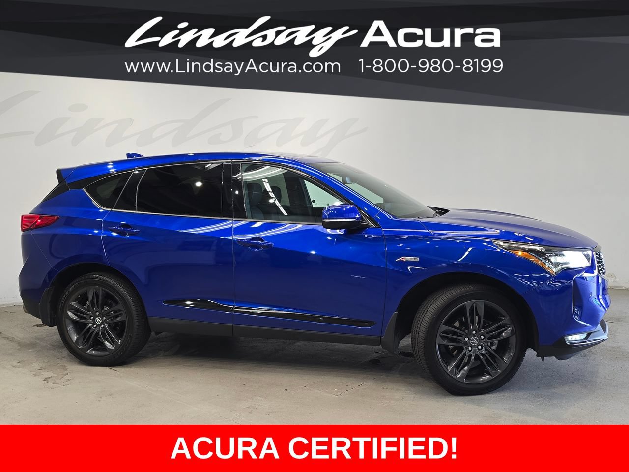 Certified 2023 Acura RDX w/ Advance Package AWD/4WD image 3