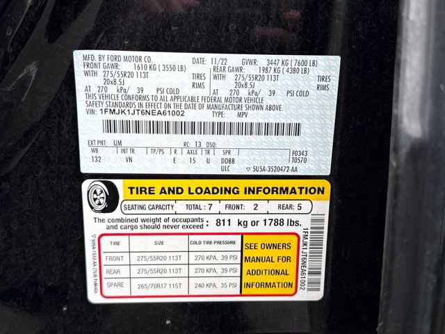 Used 2022 Ford Expedition Max XLT AWD/4WD image 24