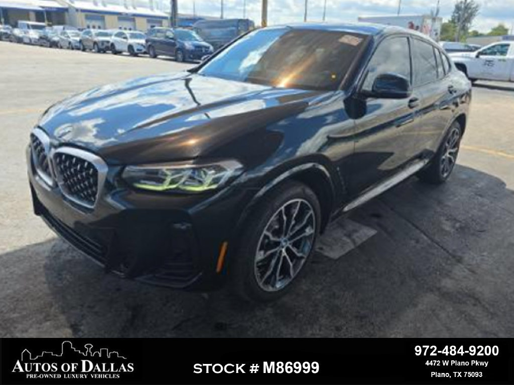 Used 2022 BMW X4 xDrive30i w/ M Sport Package 2