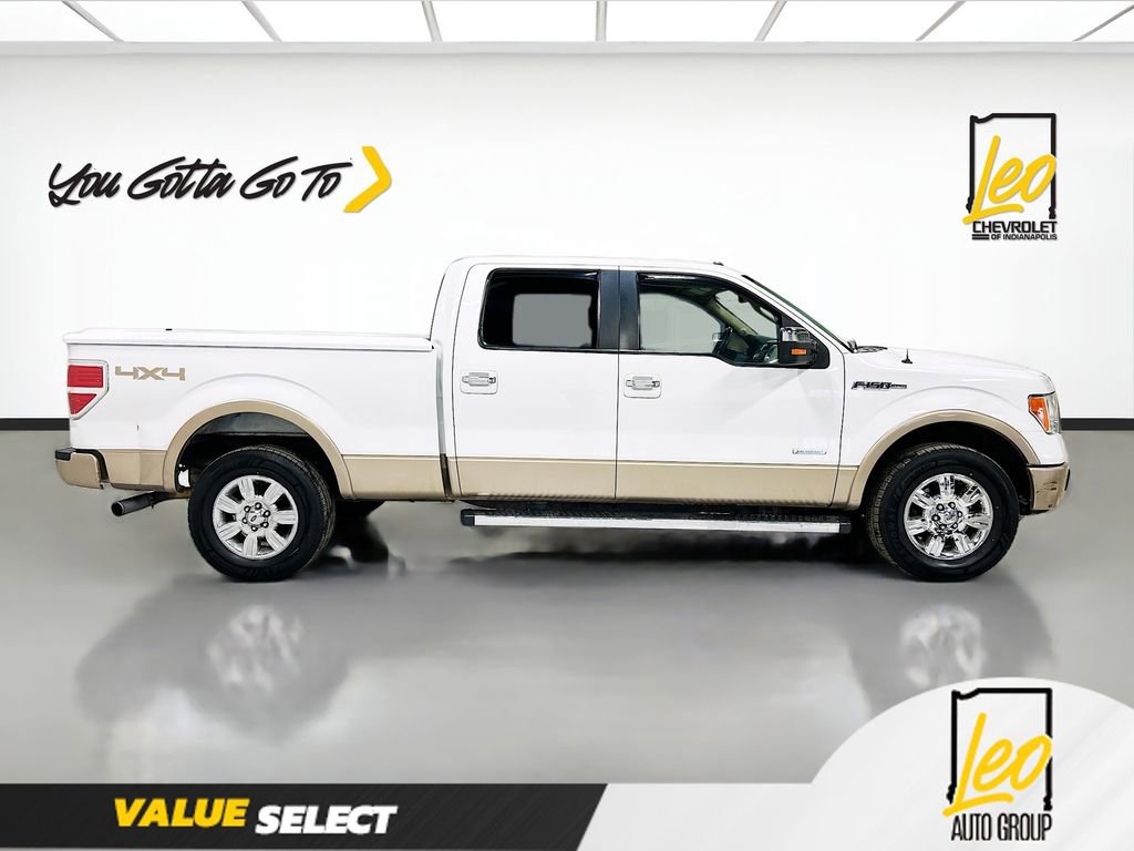 Used 2012 Ford F150 Lariat w/ Lariat Chrome Pkg image 4