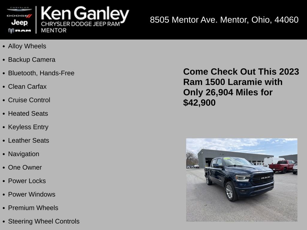 Used 2023 RAM 1500 Laramie image 5