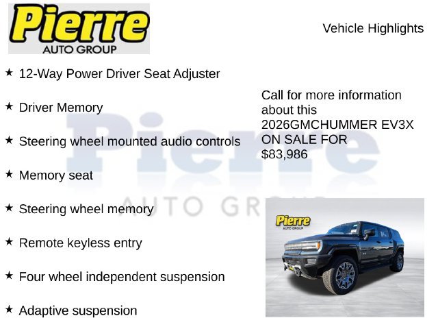 Used 2026 GMC Hummer EV SUV AWD/4WD image 14