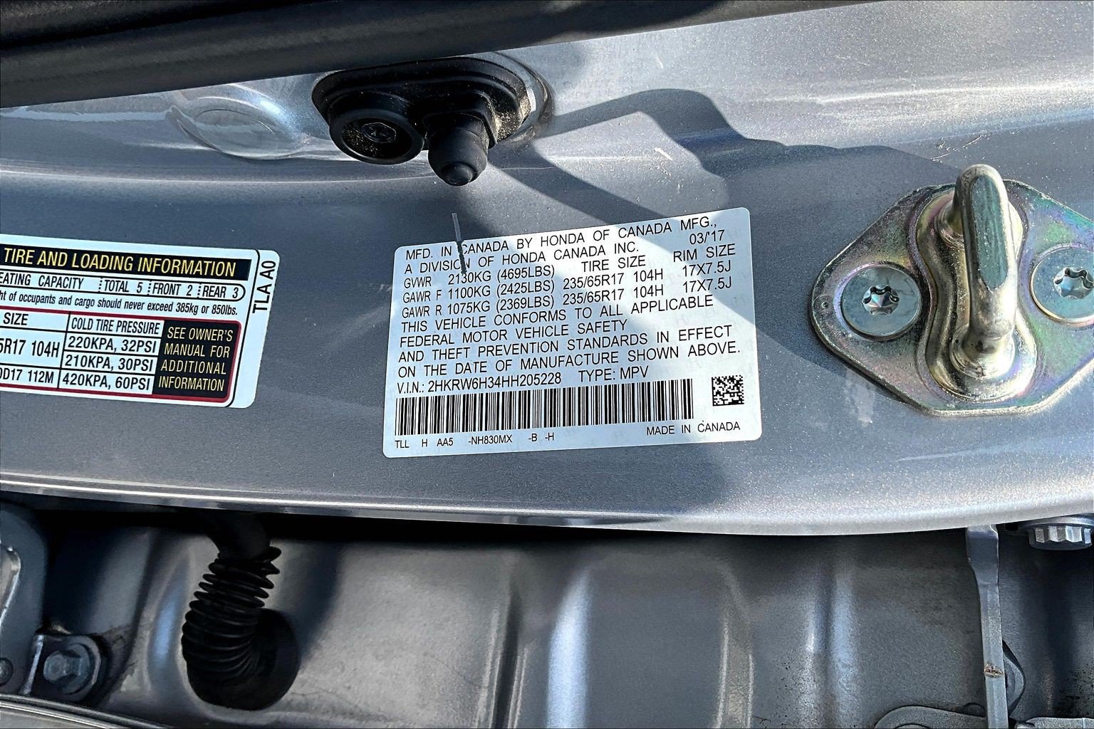 Used 2017 Honda CR-V LX image 17