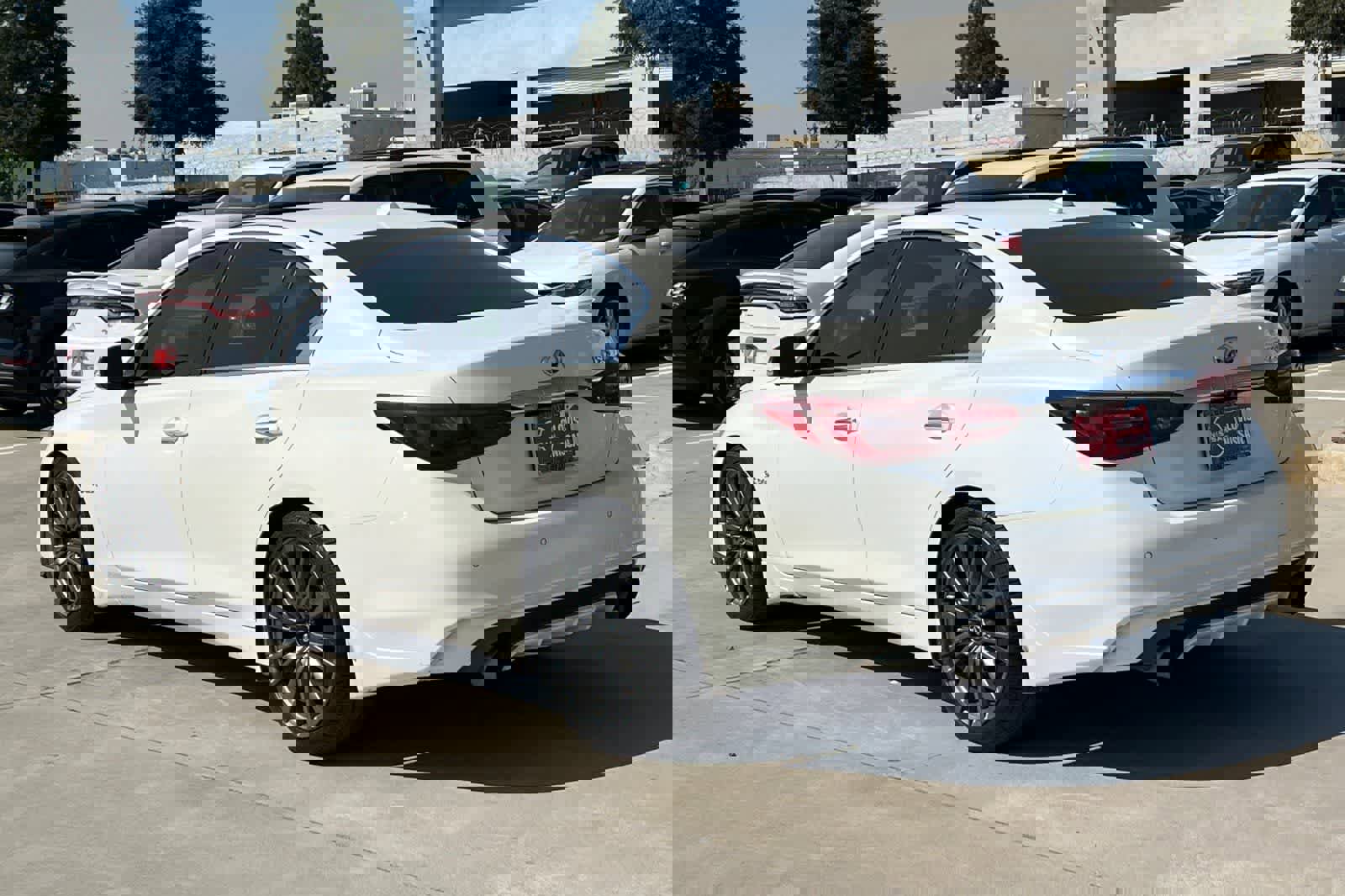 Used 2020 INFINITI Q50 Red Sport 400 image 7