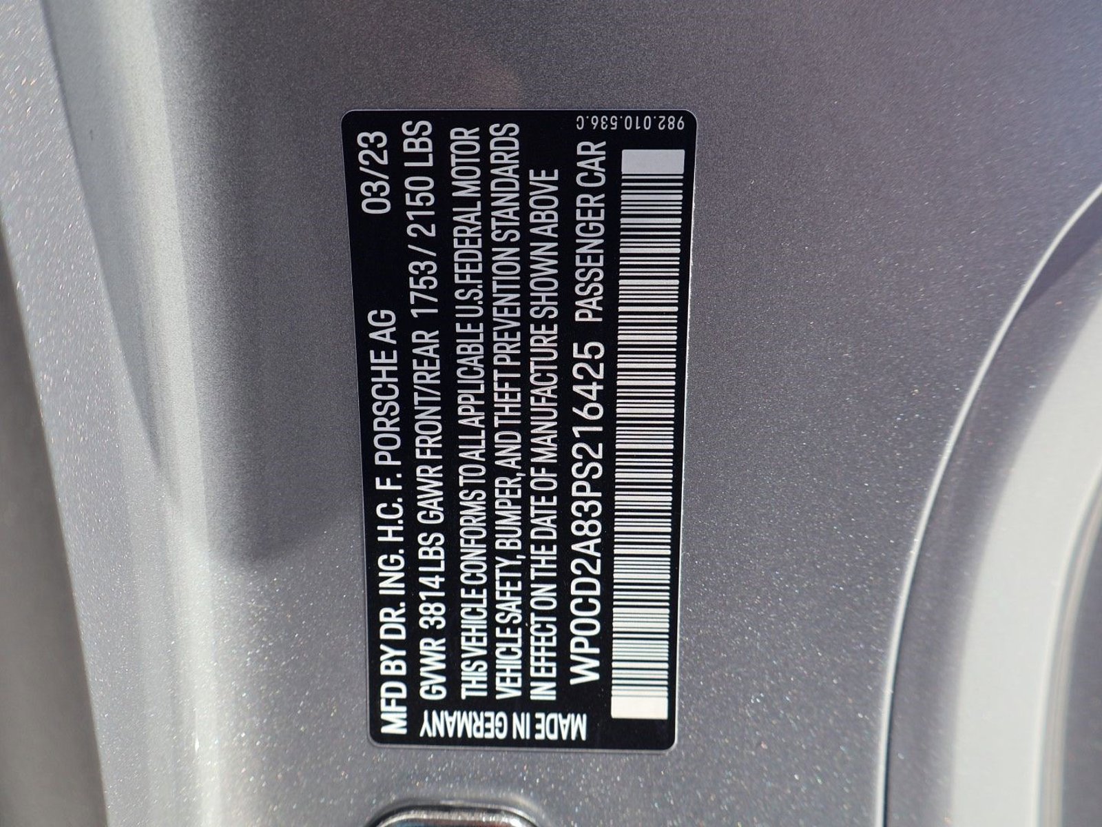 Certified 2023 Porsche 718 Boxster GTS image 27