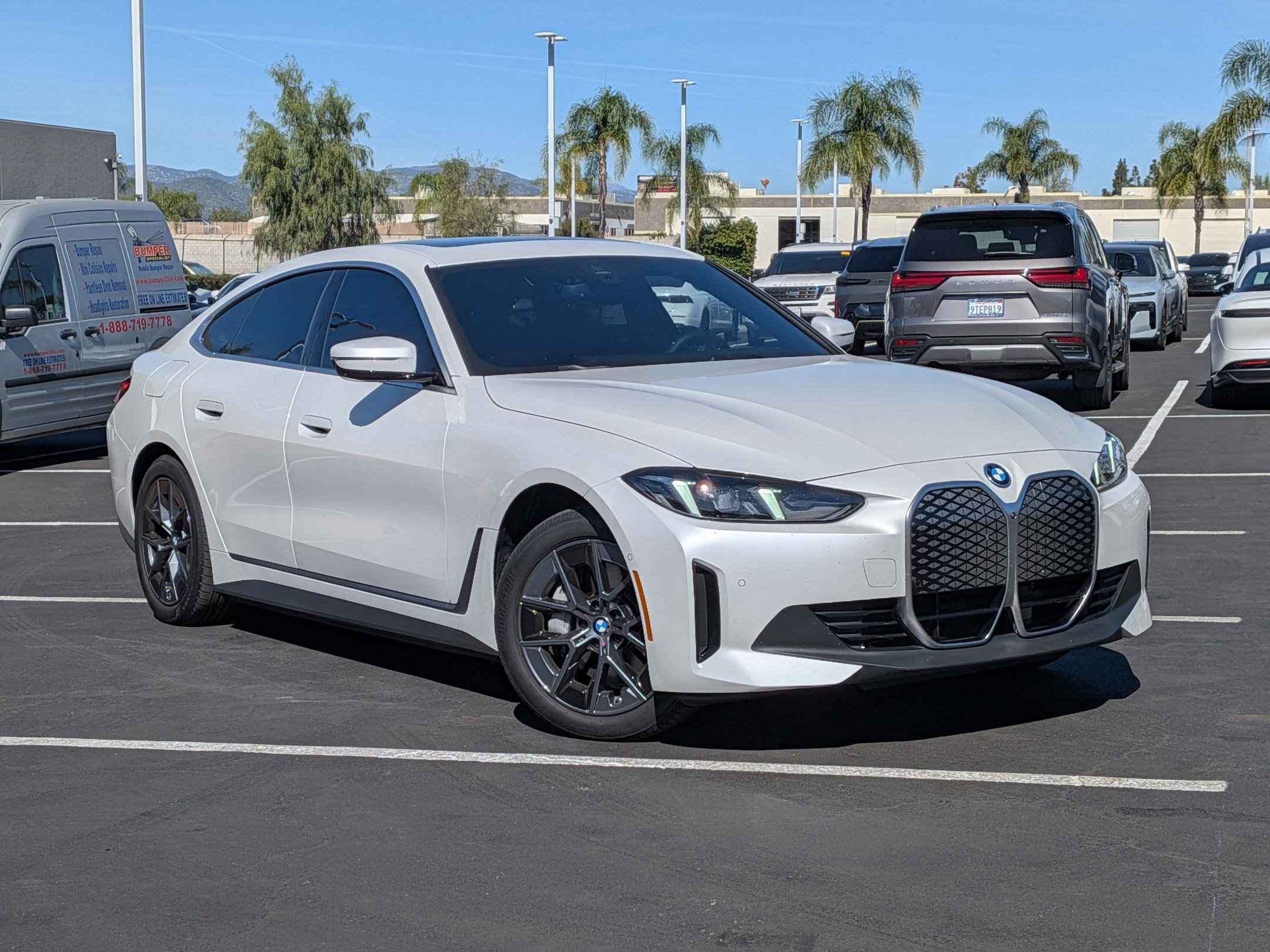 Used 2025 BMW i4 eDrive40 w/ Parking Assistance Package image 2