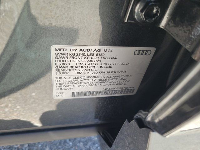 Certified 2025 Audi Q3 2.0T Premium Plus w/ Premium Plus Package AWD/4WD image 31